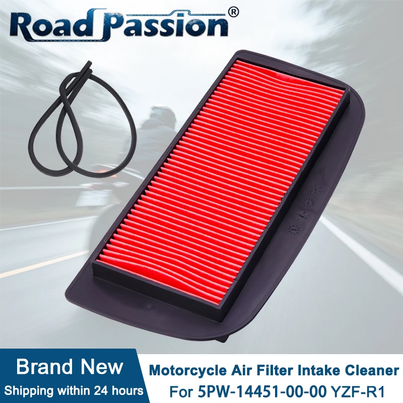 

Motorcycle Air Filter Intake Cleaner For Yamaha 5PW-14451-00-00 YZF-R1 YZF R1 2002 2003 5PW-14451-00 Motorcycle Parts