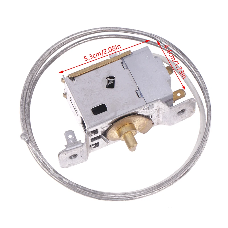 أجزاء التحكم في درجة حرارة الثلاجة ، WPF34E ، مستشعر 2 دبابيس ، ترموستات مسبار للثلاجة