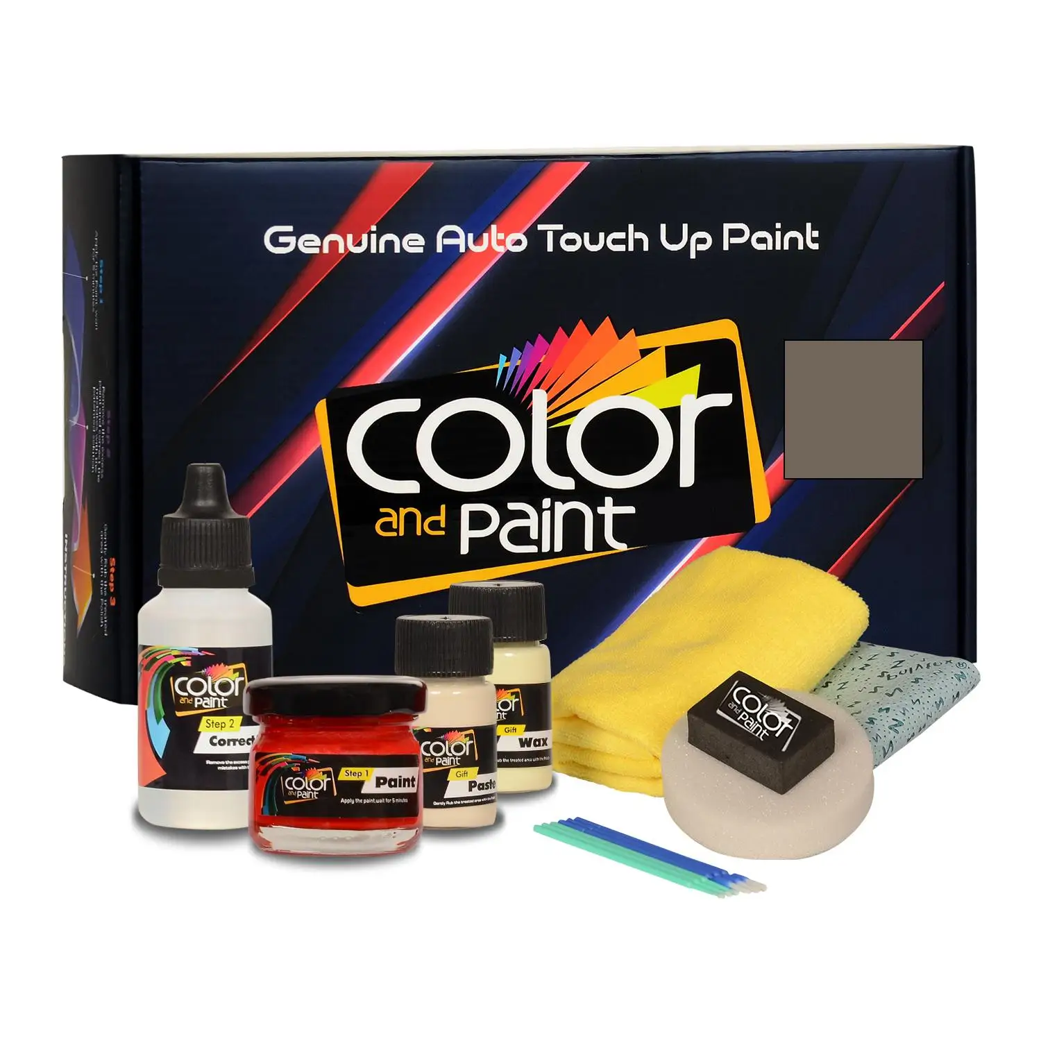 Color and Paint compatible with Rolls Royce Automotive Touch Up Paint - GOLDEN PYRIT MET - S41 - Basic Care