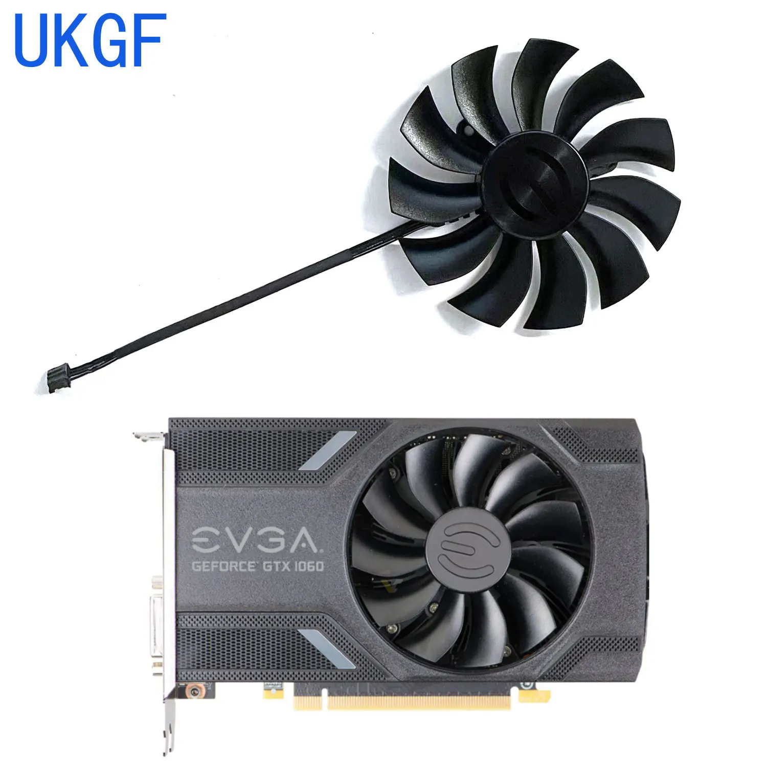 

85MM Cooler Fans for GTX1060 ITX PLA09215B12H For EVGA GeForce GTX 1060 960 950 SC GAMING Video Cards Cooling As Replace Fan