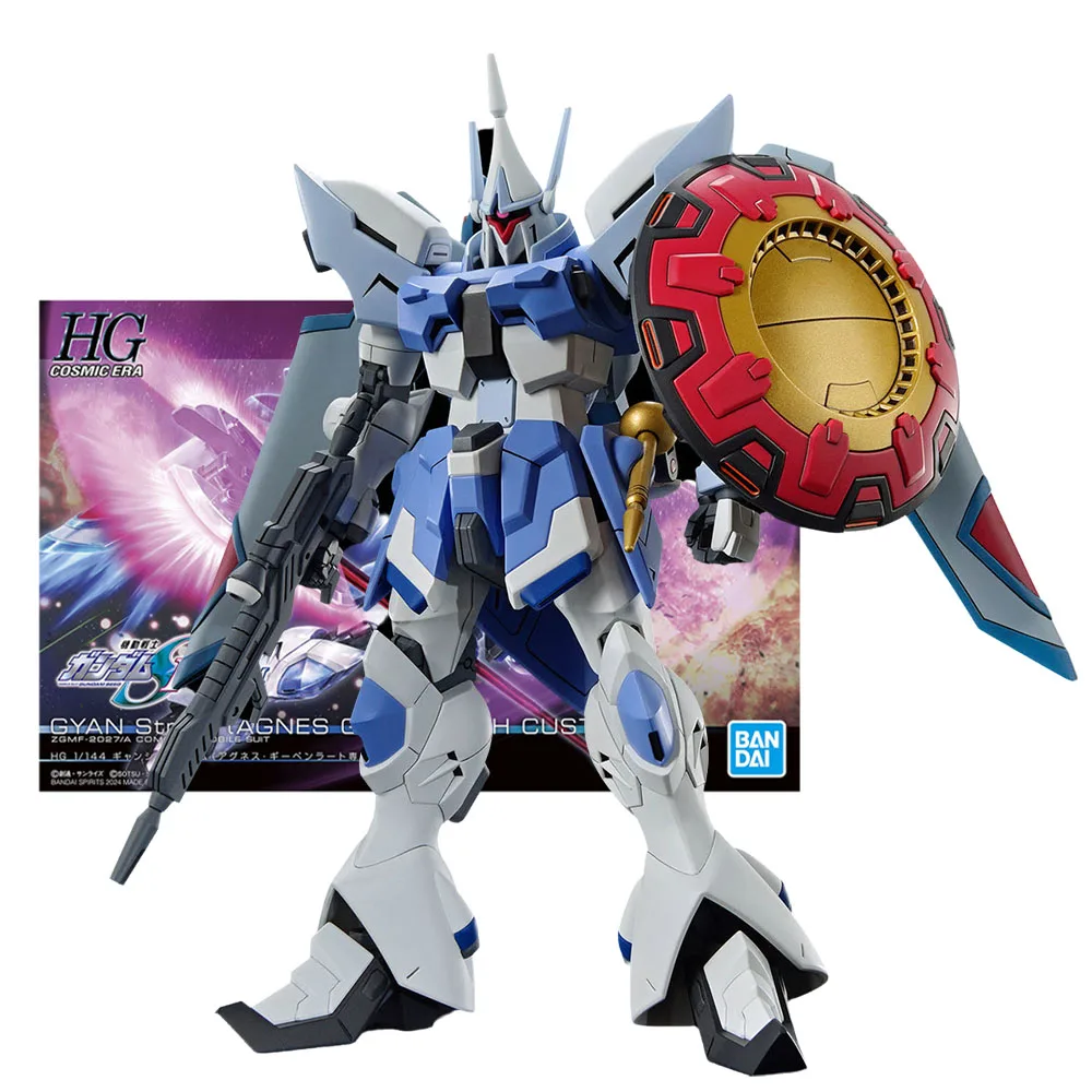 

Bandai Genuine Figure Gundam Model Kit Anime Figures HGCE Gyan Strom Agnes Giebenrath Mobile Suit Gunpla Action Figure Boys Toys