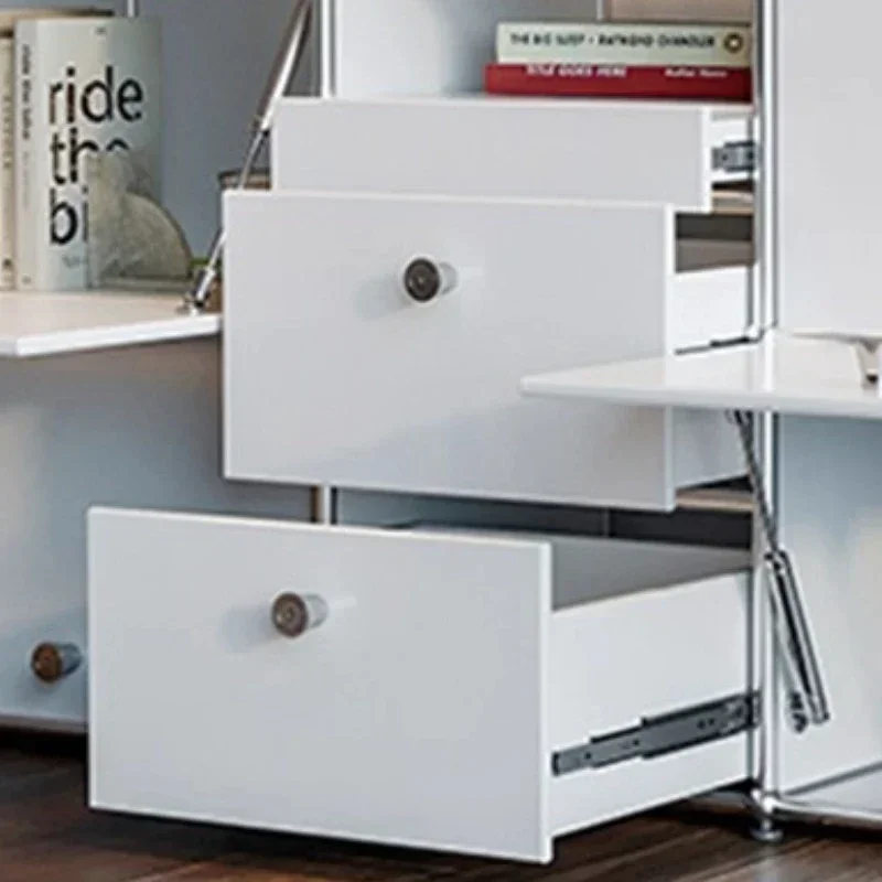 Modern Bedroom Dresser Simple Stainless Steel Module Storage Cabinet Dining Room Storage Locker Living Room Cabinets Furniture