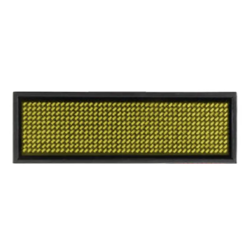 Programmable Scrolling Message Board LED Display Languages Mini Name Tag