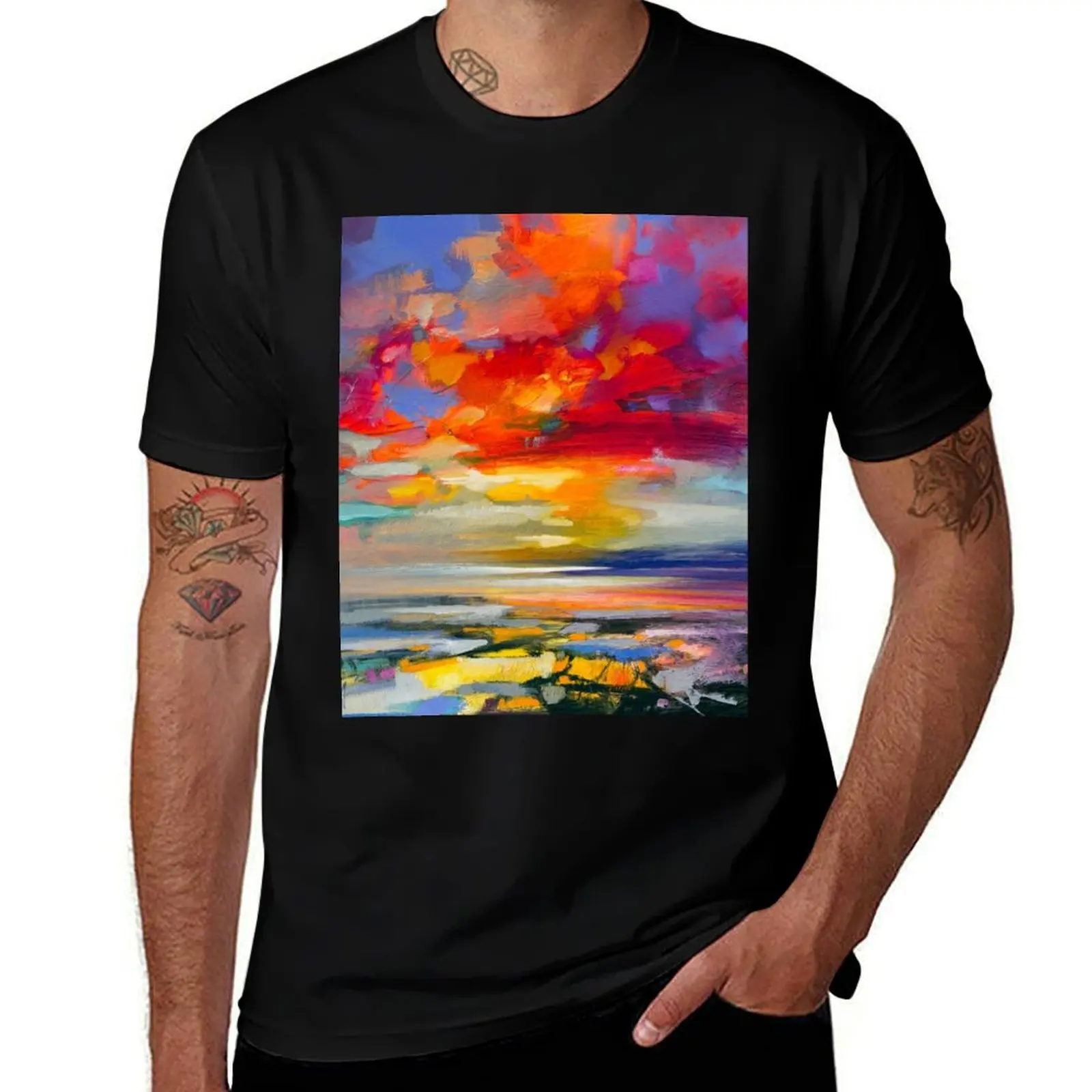 Vivid Light 2 T-Shirt man t shirts high quality luxury brand T-Shirt