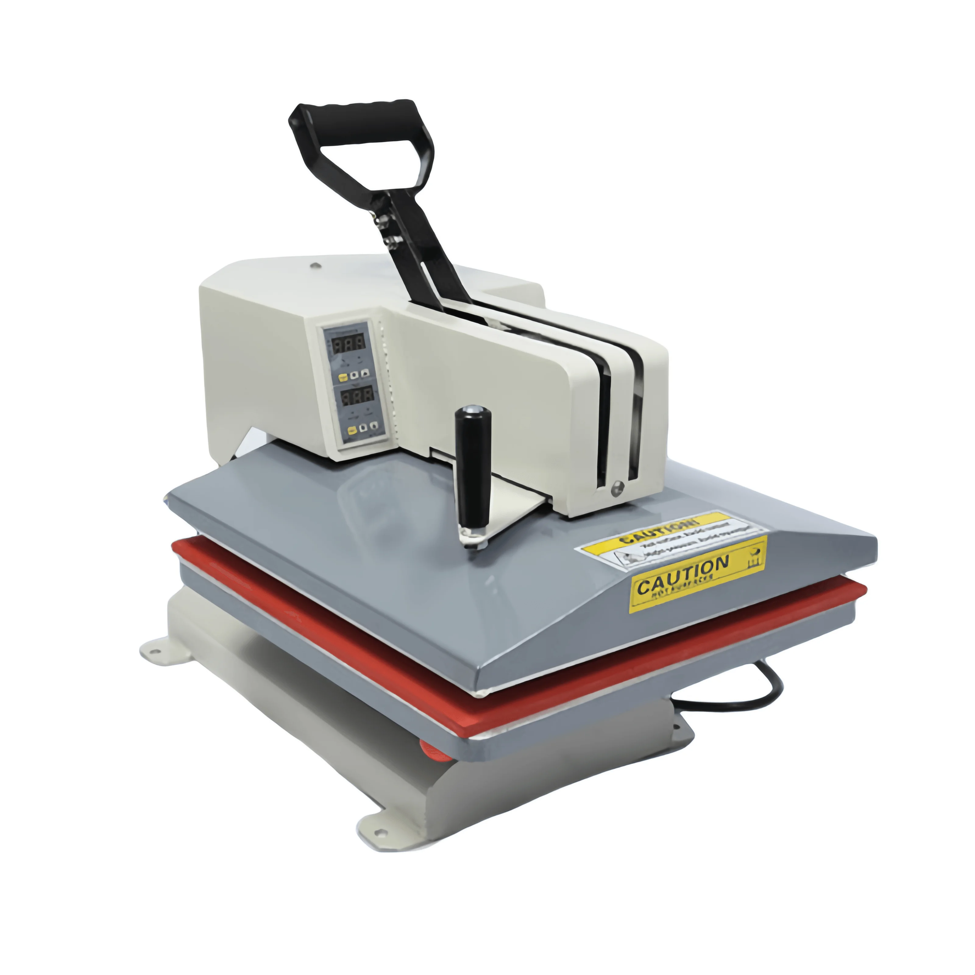 High Pressure 38*38cm Swing Heat Press Machine with LED Screen Factory Wholesale Sublimation Heat Transfer Machine for T-Shirts