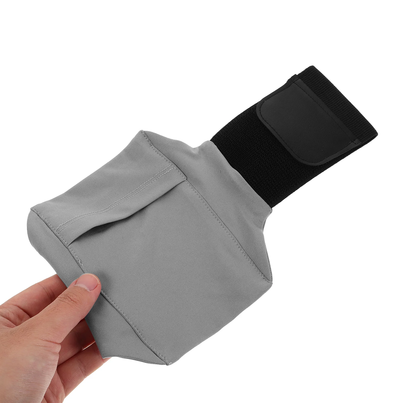 2Pcs Elastic Phone Leg Band for Sports Running Hiking Cycling One Size Fits All Comfortable Secure Mobile Pouch