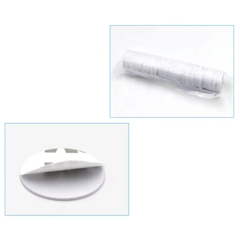 50Ps 18/20/25/30mm 125Khz TK4100 EM4100 RFID Tag Proximity Coin ID Card With Adhensive Sticker Read Only for Access Control
