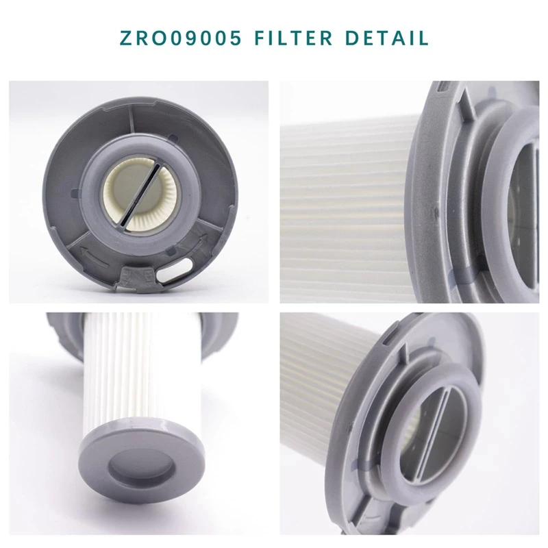 فلاتر بديلة لمكنسة كهربائية Rowenta ، فلتر بديل لـ x-force flex rh96 ، 3 عبوات