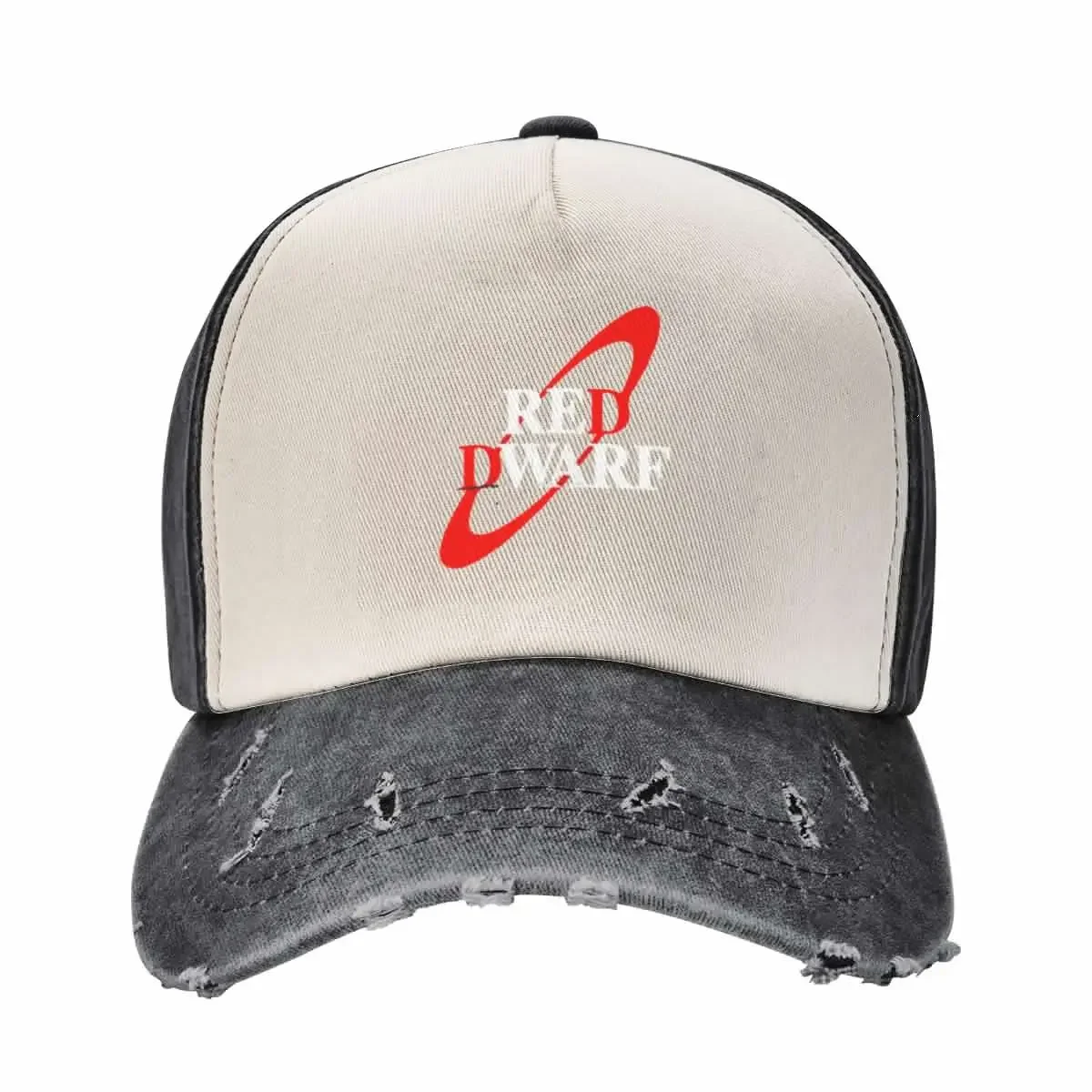 Red Dwarf Distressed Logo Pocket Position Baseball Cap Wild Ball Hat Mountaineering New In Hat Women's Beach Outlet 2025 Men's