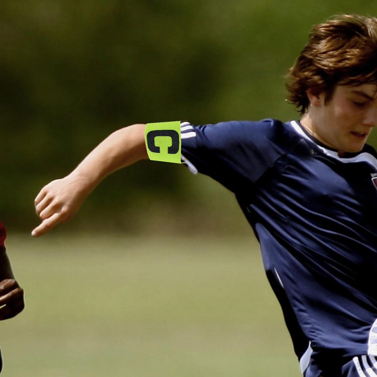 

5Pcs Portable Captain Armband Exquisite Workmanship Adjustable Elastic Band for Football Basketball Baseball Team Competitions