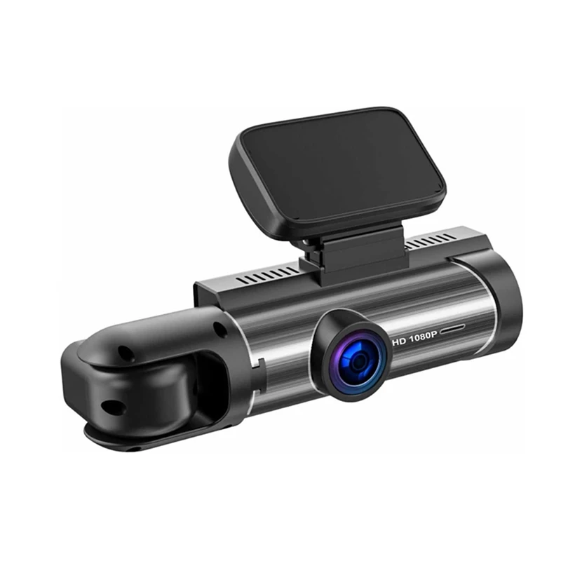 Dual Dash Cam Front And Inside, Dashcams For Cars With IR Night Vision Loop Recording, Motion Detection, 32G TF Card