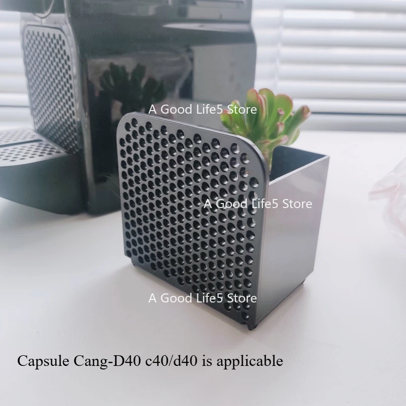 Apply To NESPRESSO Inissia Coffee Machine Accessories C40D40 Water Tank Capsule Compartment Cup Holder Drip Tray