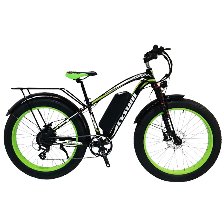 

CYSUM Pather 022 26 4.0 Inch 48v 1000w 17Ah Fat Tire Electric Mountain Bike For Men