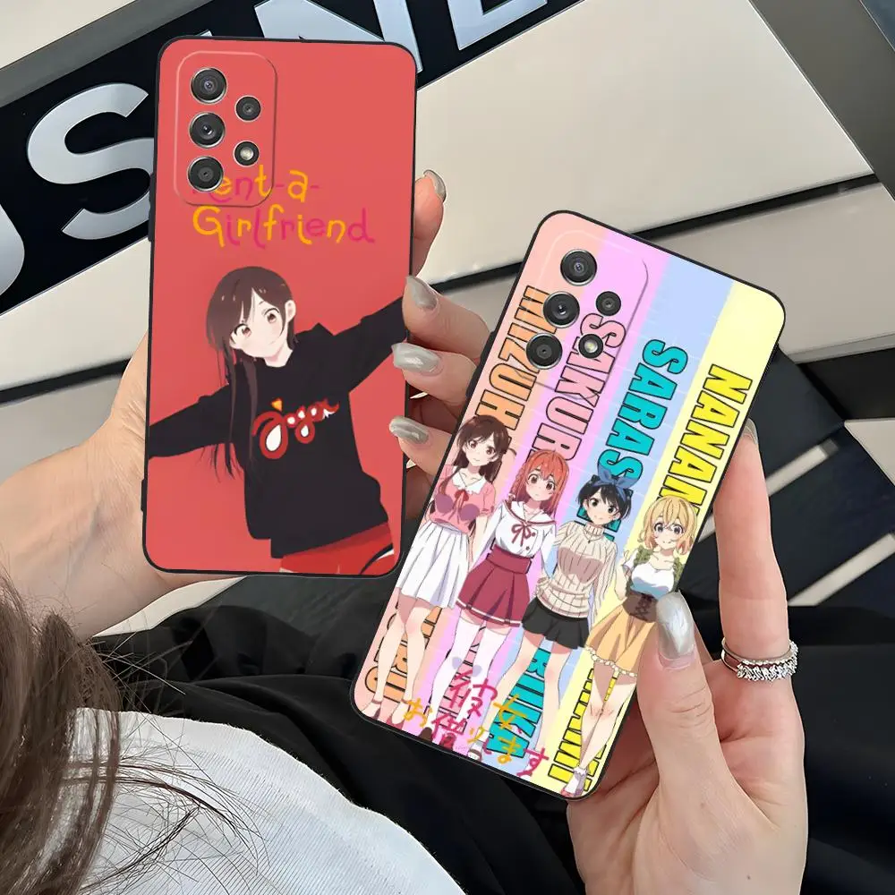 

Anime Rent Girlfriend Phone Case for Samsung Galaxy M55 54 42 35 34 33 32 23 22 15 14 13 12 F55 5G Colour Printing Pretty Luxury