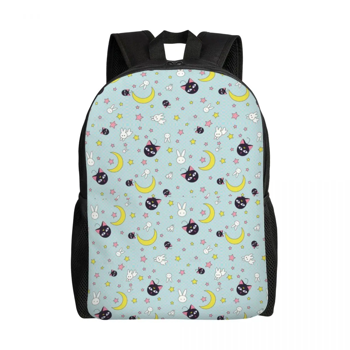 Sailors Backpacks for Women Men School College Students Bookbag Fits 15 Inch Laptop Moon Pattern Bags Multifunctional Backpack 1