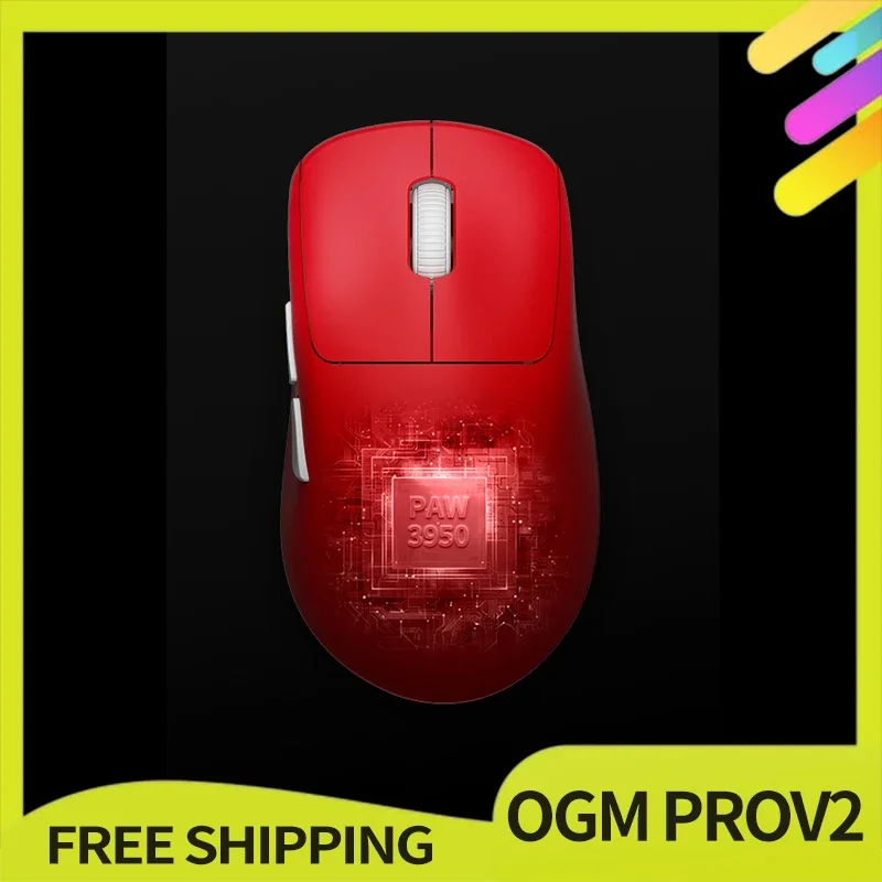 

Waizowl Ogm Pro V2 Mouse Customize Paw3950 Wireless Three-Mode Gaming Mouse Light Weight Mouse For Desktop Computer office Gifts