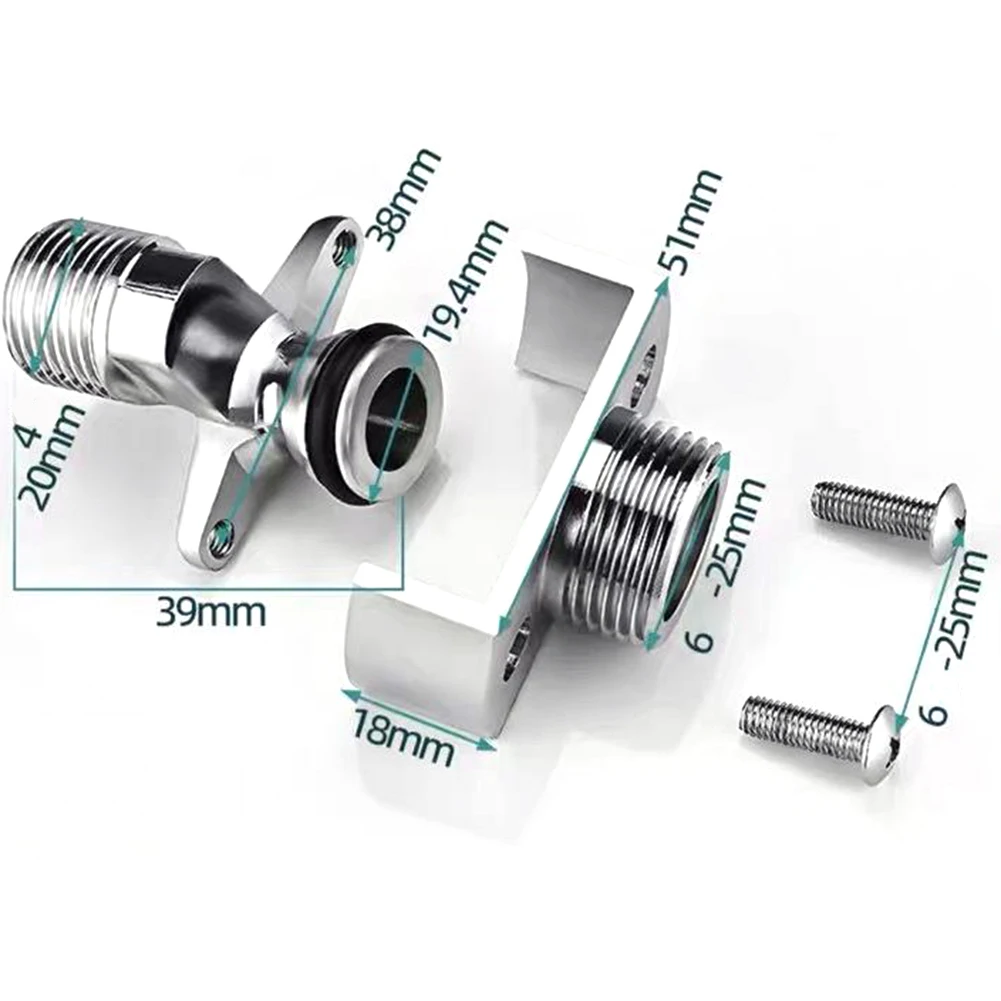40도 조절 수도꼭지 각진 곡선 발 26/36mm 편심 나사 코너 구리 탭 어댑터 주방 수도꼭지 액세서리