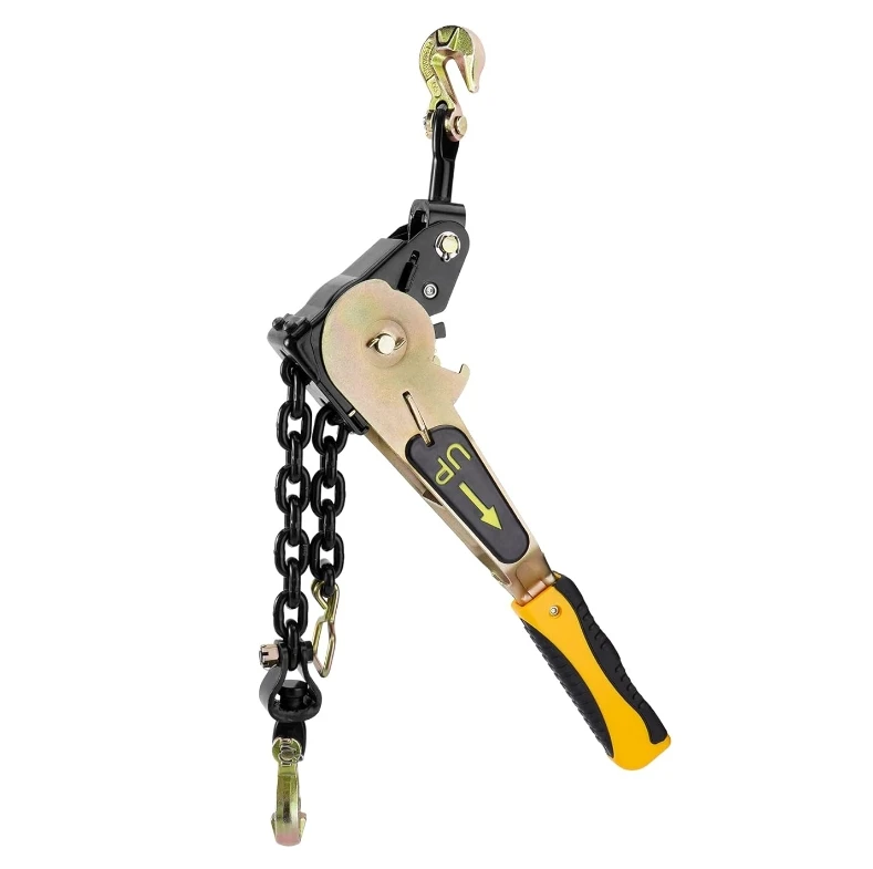 

Ratchet Chain Binder Compatible With 5/16 Inch Grade 70 or 3/8 Inch Grade 43 Chain Assemblies for Versatile Use
