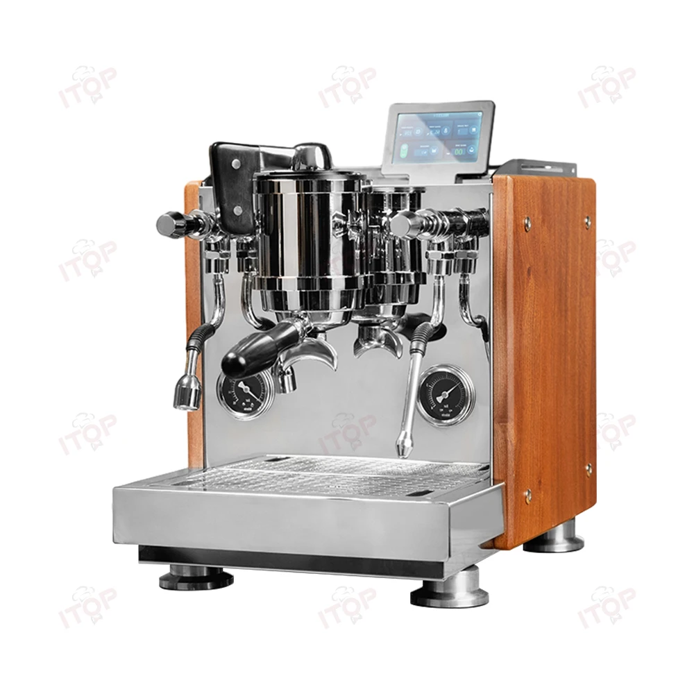 

Изготовленный на заказ роторно-лопастной насос с двойным бойлером, автоматическая кофемашина для эспрессо, универсальная бытовая профессиональная мульти-кофемашина для эспрессо