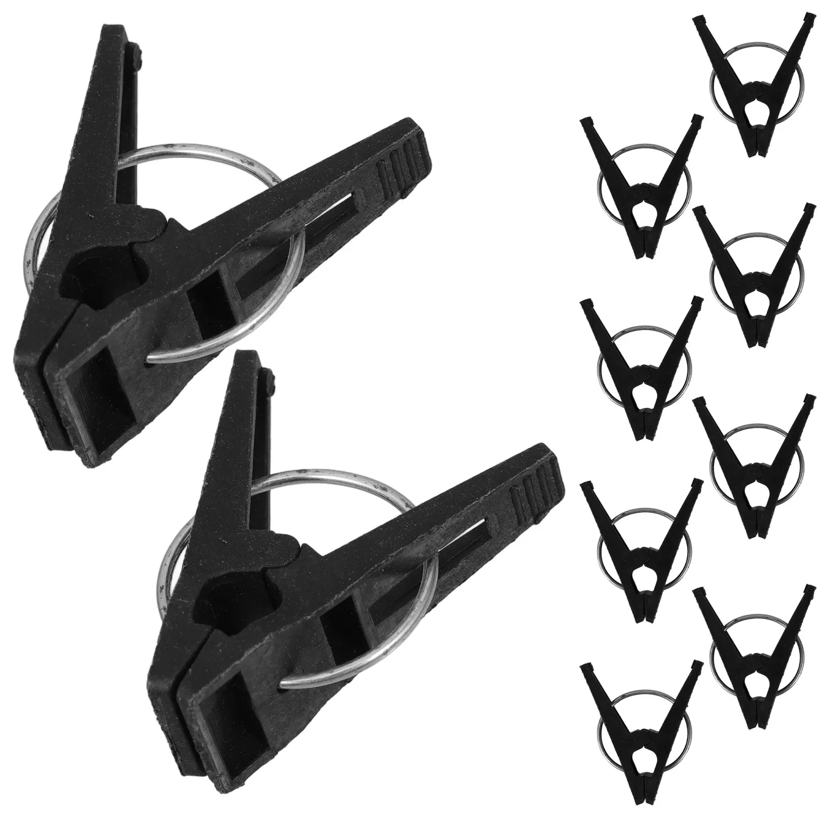 1Set Tomato Hanging Clips Plastic Heavy Duty Greenhouse Clamps Easy Install Plant Support Clips Garden Shade Cloth Clamps