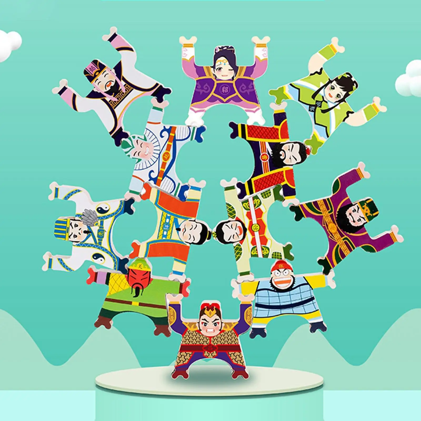 4 5 6 7 8세 여아를 위한 유치원 몬테소리 균형 게임 선물