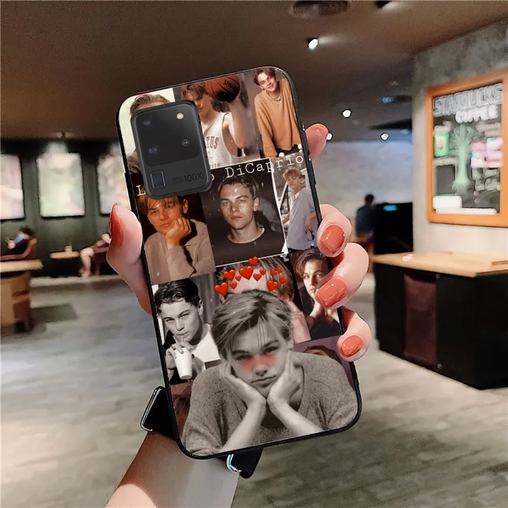 Leonardo Dicaprio Young Phone Case For Samsung S 9 10 20 21 22 23 30 23 24 plus lite Ultra FE S10lite Fundas