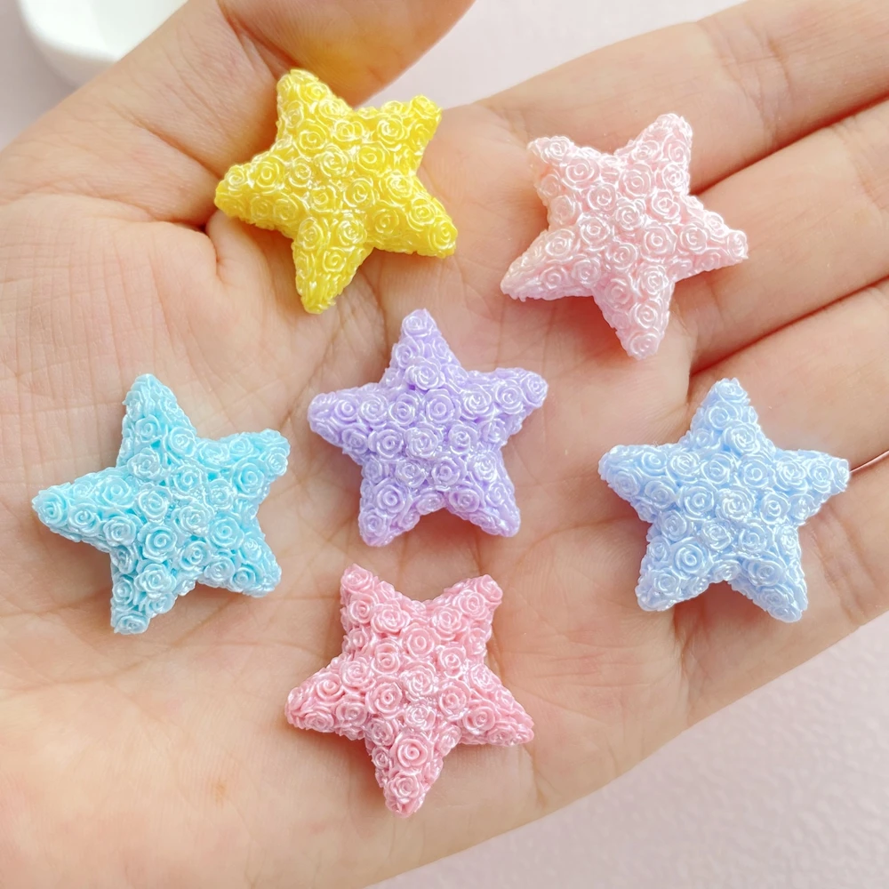 Cartoon Rose Star Charms 3