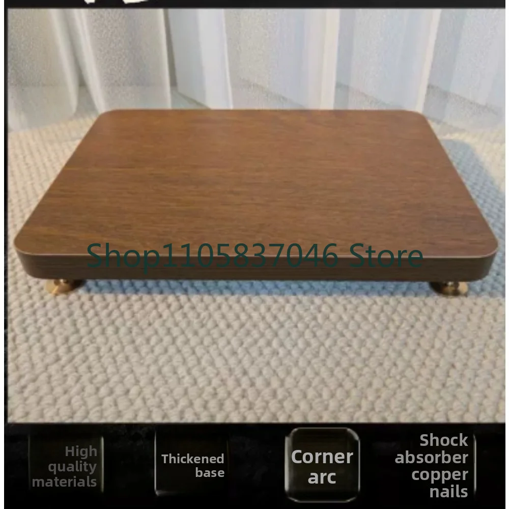 Floor standing speaker, subwoofer base, speaker suspension, shock-absorbing pad, shock-absorbing tray, shelf, bookshelf bracket,