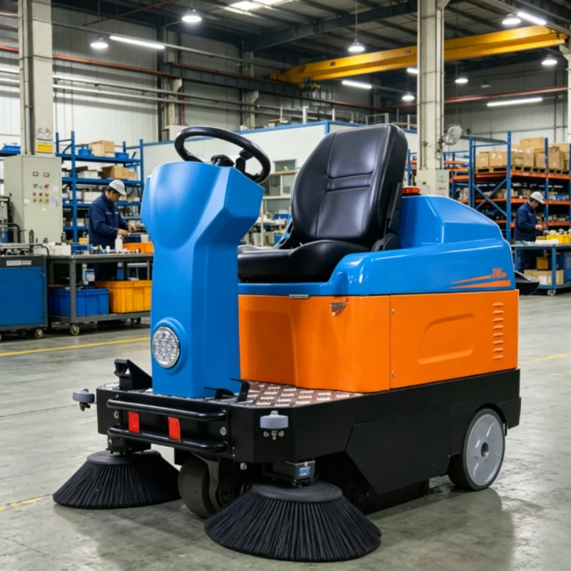 Electric Road Sweeper Multi Brush Road Sweeping Rig For Urban Wide Avenue Asphalt Surface Debris Sand Clearing Works