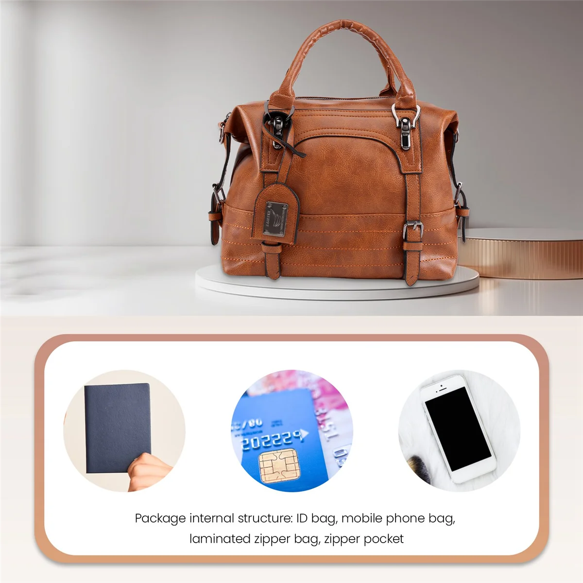 女性のための茶色の革のハンドバッグ,ショルダーバッグ,トートバッグ,ファッショナブル