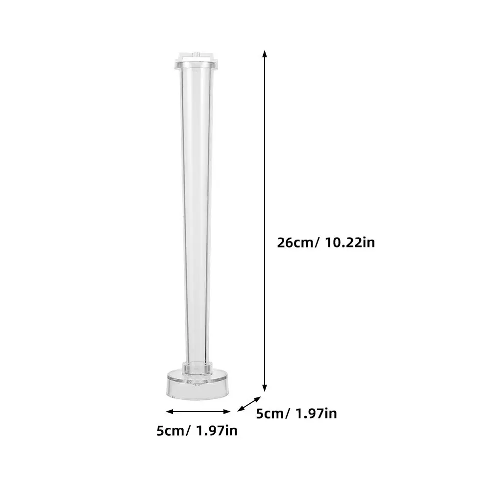 3Pcs Taper Mold Plastic DIY Making Mold Set for Handmade Decorative Candles Easy Demould Fine Workmanship