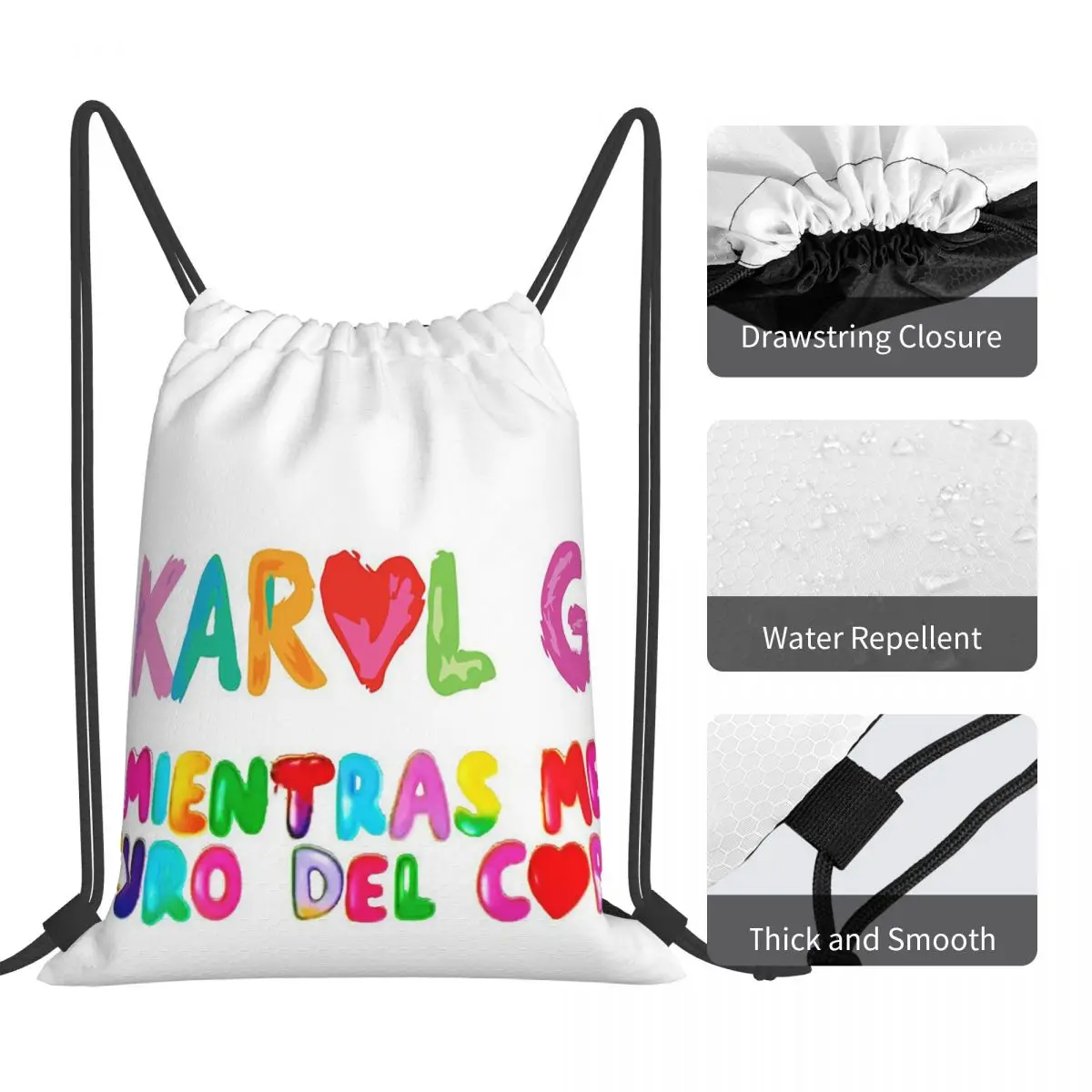 Karol G Manana Sera Bonito Sacs à dos portables, proximité wstring, Bundle Pocket, Sports, PleBags, Travel, School