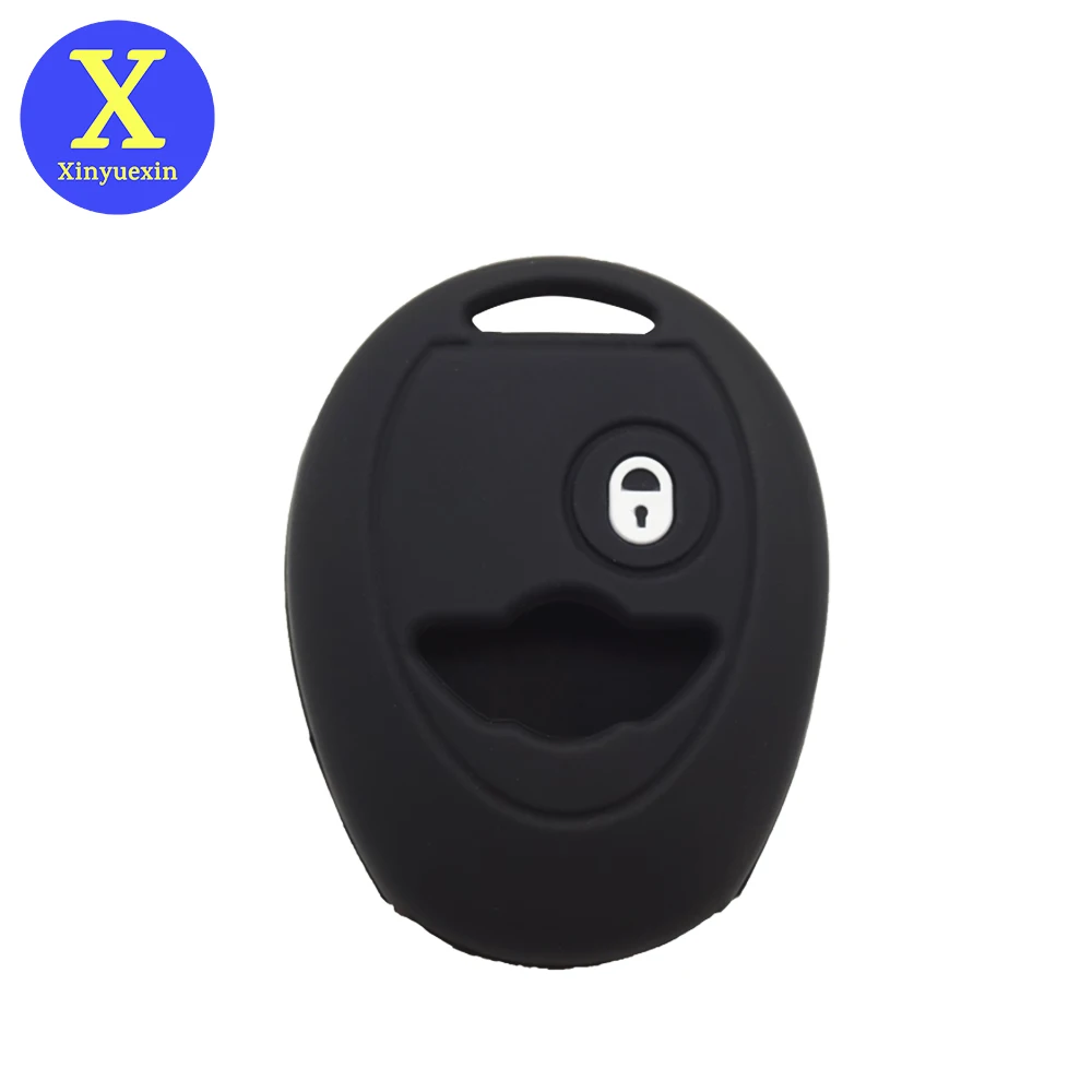 Xinyuexin Silicone Car Key Cover Case for BMW Mini Cooper R50 R53 Remote Key Shell Fob 2 Buttons 2 Pcs/lot