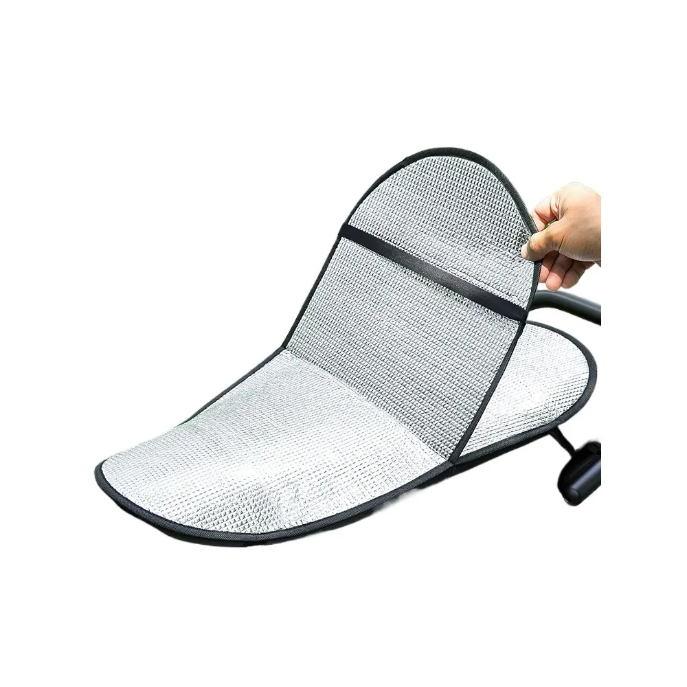 

* Подушка для защиты от солнца электромобиля, летняя теплоизоляция, чехол для подушки сиденья с защитой от ожогов, водонепроницаемый, универсальный