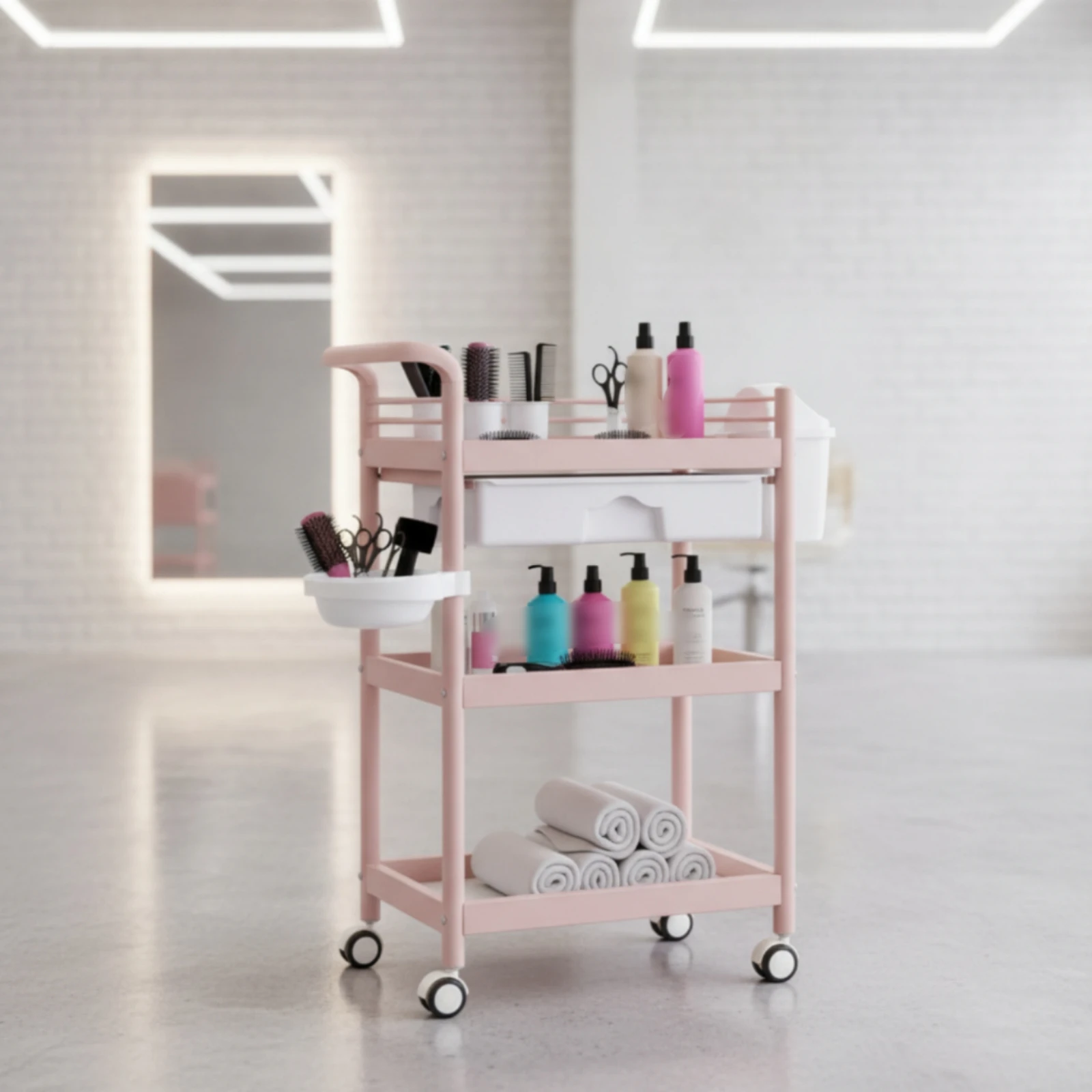 3-tier-rolling-cart-with-basin-sturdy-salon-cart-with-drawer-beauty-salon-trolley-ergonomic-furniture-compact-for-hairstylists
