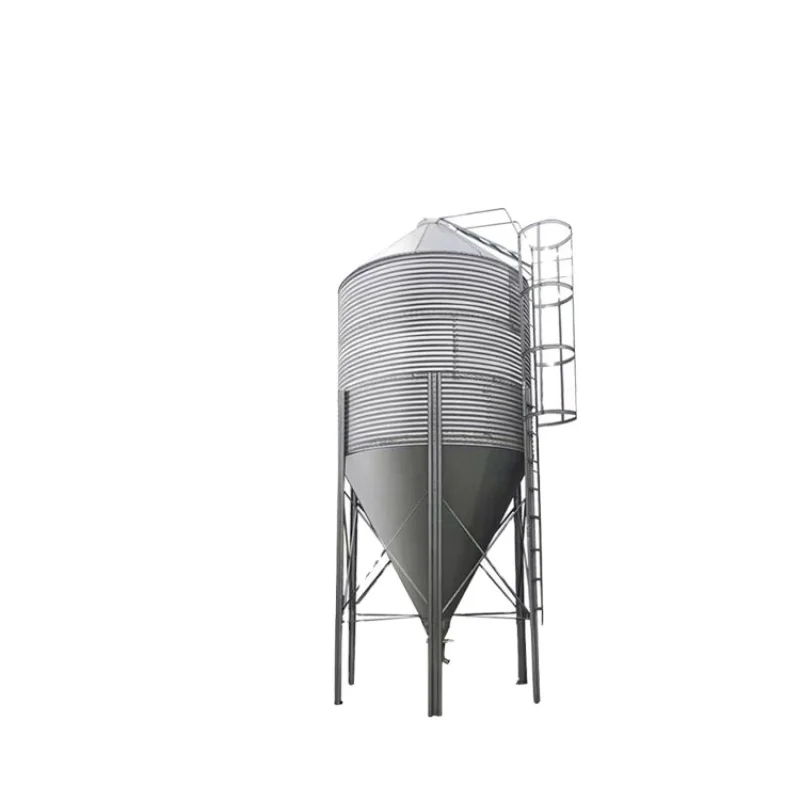 

Hot Sale Galvanized Sheet Material Capacity Of 3-30 Tons Storage Tower For Chicken-Feed-Silo