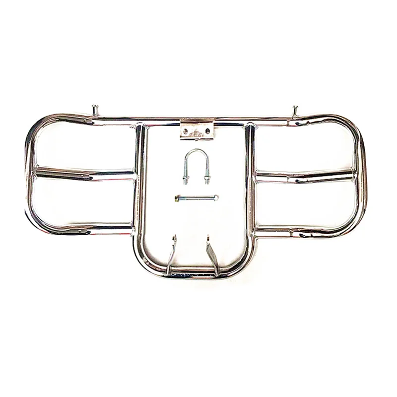 

ZL Motorcycle Bumper Front Bumper Anti-Fall Glue Bold Cage