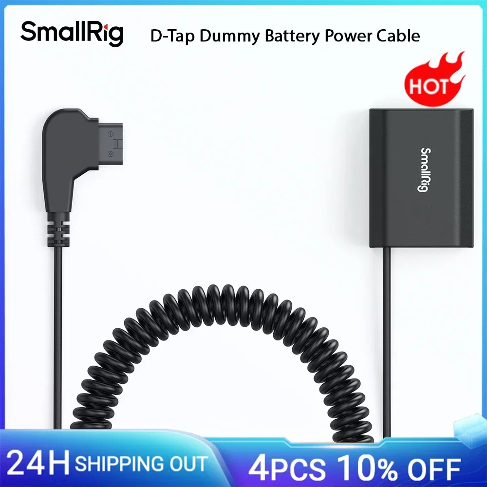 

SmallRig D-Tap to for NP-FZ100 Dummy Battery Power Cable for Sony A7 III/A7 IV/A7S III/A7R III/A7R IV/A6700/FX3/FX30 Cameras