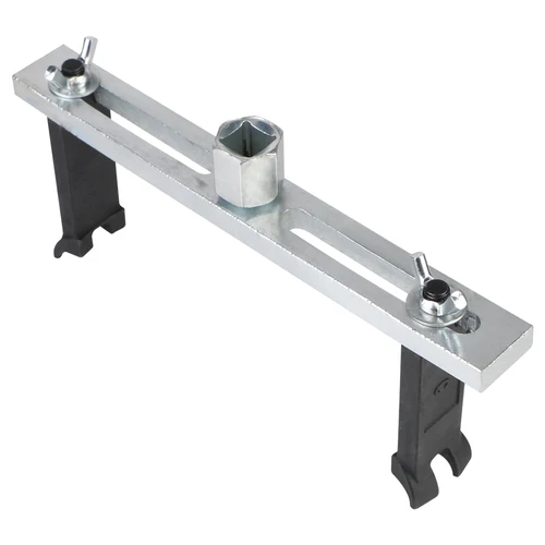 Imagen 2 del producto Herramientas de reparación de automóviles, llave de bomba de gasolina para doblado recto, bomba de tanque de combustible, desmontaje, herramienta de extracción ajustable, 2 garras universales