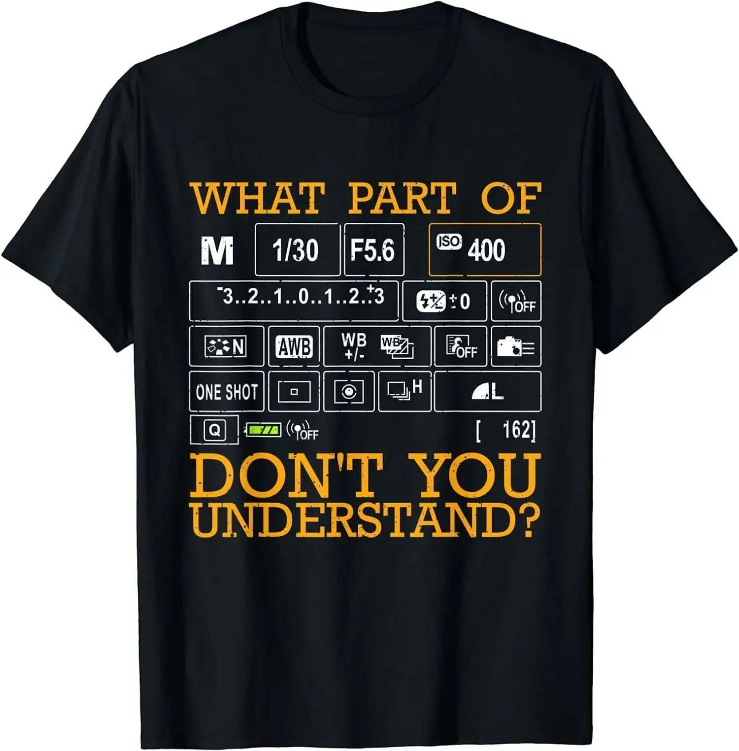 T-shirt amusant pour instructeurs de photographie, design photographique