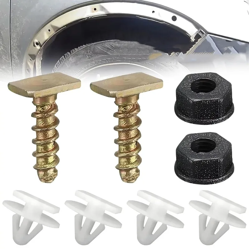 Tailgate Exterior Trim Clips Wheel Arch Lining and Mudguard Nuts Screws for Vauxhall Corsa Combo 9114743 90481593 90377951