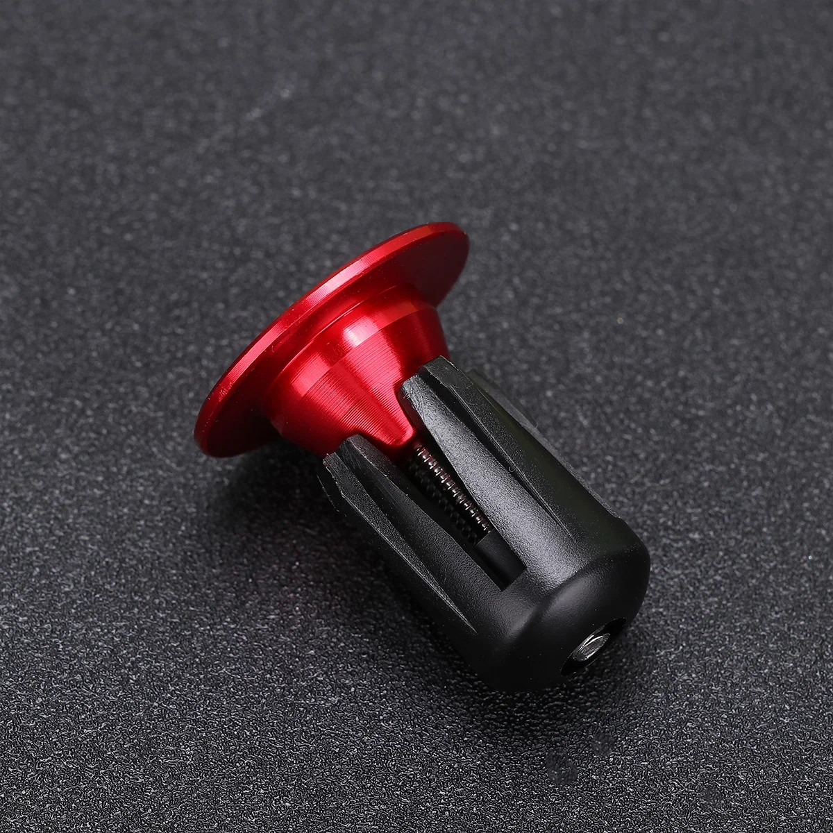

1Pair Bike Handlebar End Cap Plug Aluminum Alloy Durable Grip 22-24mm Suitable for Mountain Road Folding Bicycle Red