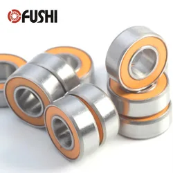 10PCS MR115ZZ Bearing 5*11*4 mm MR115ZZ Stainless Steel Ball Bearings MR115-2RS Blue Orange Black Sealed Bearing