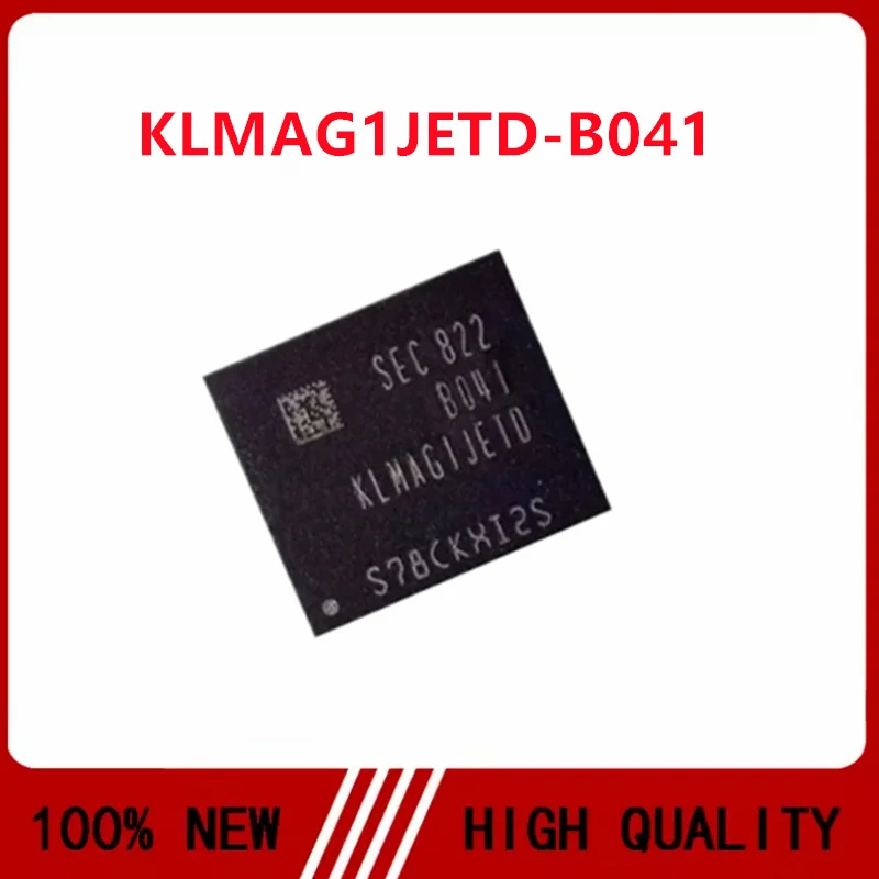 5PCS/LOT KLMAG1JETD-B041 KLMAG1JETD BGA153 EMMC 5.1 16GB Integrated circuit IC chip