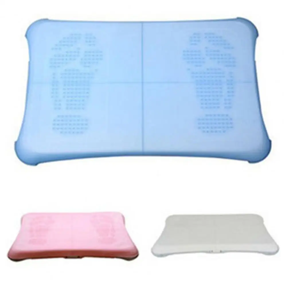 Capa de placa de equilíbrio de fácil instalação, capa de silicone aprimorada para placa de equilíbrio wii fit, à prova de poeira, à prova d'água para fácil