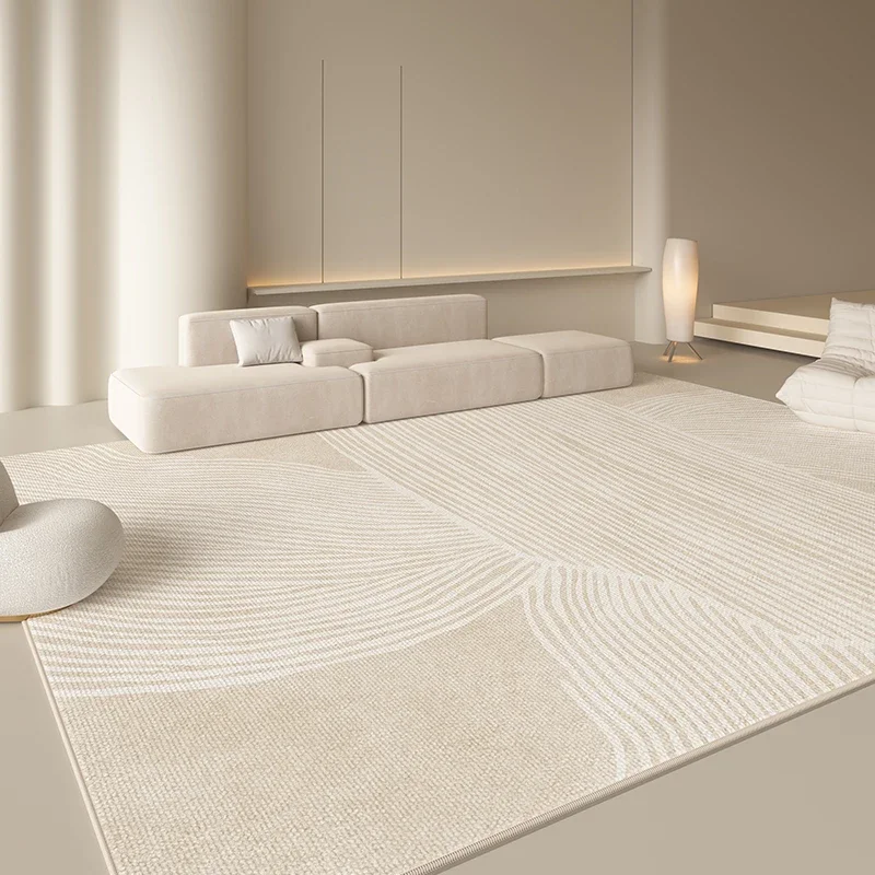 Japanese Style Living Room Decoration Carpet Minimalist Rugs for Bedroom Fluffy Soft Plush Floor Mat Thicken Non-slip Lounge Rug