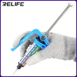 RELIFE RL-062D Labor-Saving 5-10CC Solder Paste Booster UV Solder Mask Ink Welding Oil Pusher for Motherboard Repair Tools