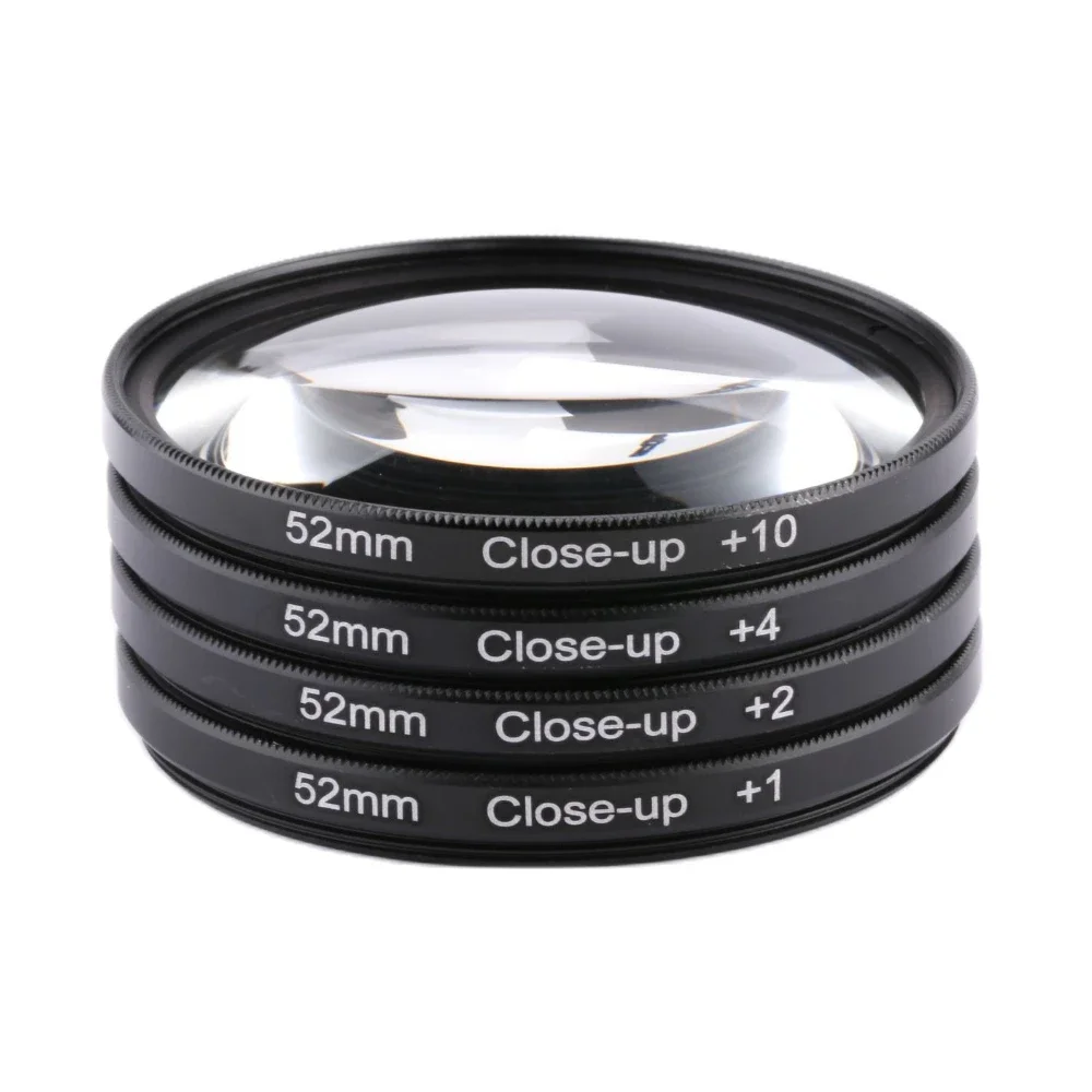 Close Up Macro Filter +1+2+4+8+10 Close-UP 37MM 40.5MM 43 49 52MM 55MM 58MM 62MM 67MM 72MM 77MM 82MM for Canon Nikon Sony Camera