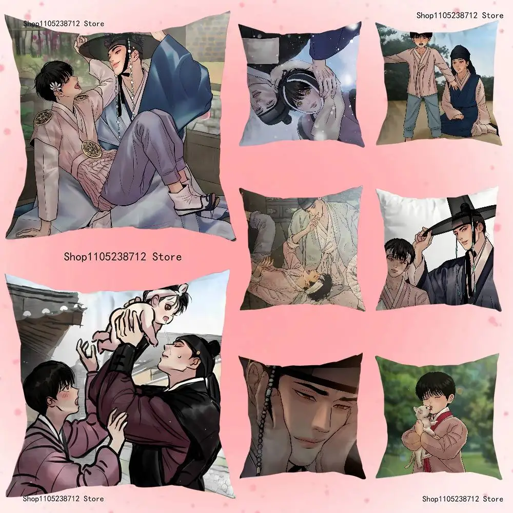 

P-Painter of N-Nights Pillow Case Plush Fabric Soft Pillowcase Double Sided Print Sofa Cushion Cover Throw