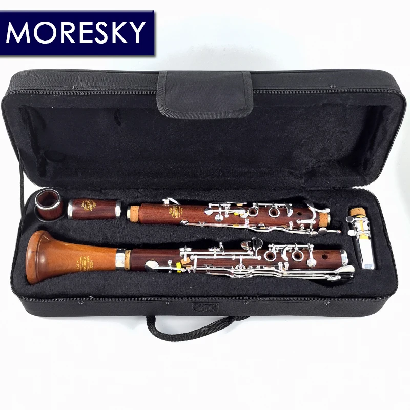 MORESKY Oehler System Clarinet Redwood G Tune Mopane Turkish Silver Plated Keys M205